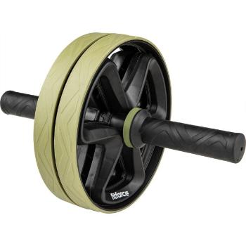 Fitforce AB WHEEL Posilovací kolečko, khaki, velikost