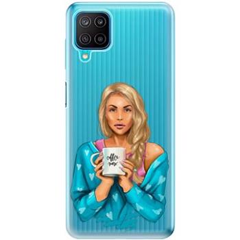 iSaprio Coffe Now - Blond pro Samsung Galaxy M12 (cofnoblo-TPU3-M12)