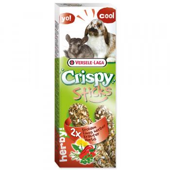 Tyčinky Versele-Laga Crispy s bylinami pro králíky a činčily 110g