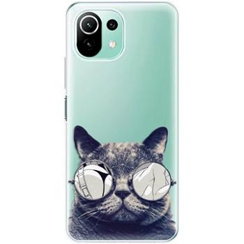 iSaprio Crazy Cat 01 pro Xiaomi Mi 11 Lite (craca01-TPU3-Mi11L5G)