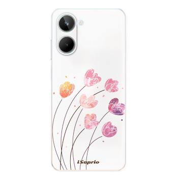 Odolné silikonové pouzdro iSaprio - Flowers 14 - Realme 10