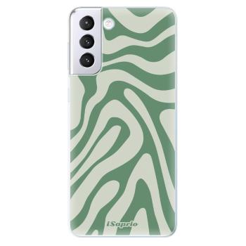 Odolné silikonové pouzdro iSaprio - Zebra Green - Samsung Galaxy S21+