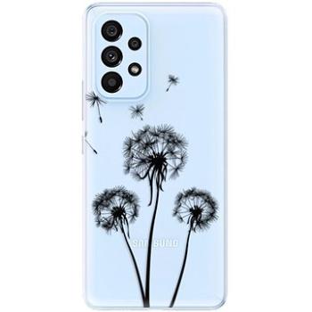 iSaprio Three Dandelions - black pro Samsung Galaxy A53 5G (danbl-TPU3-A53-5G)