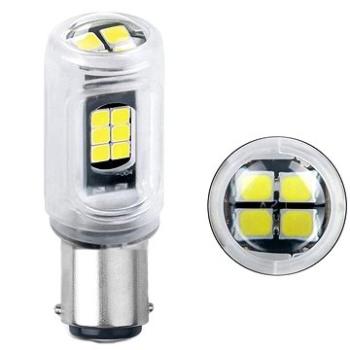 Rabel BA15S 16 smd 3030 P21W bílá s čočkou (214)