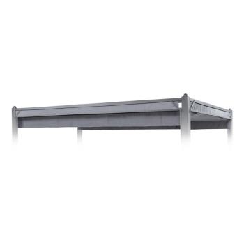Blumfeldt Pantheon Cortina, náhradní střecha, 3x4m, polyester, 180g / m², šedá