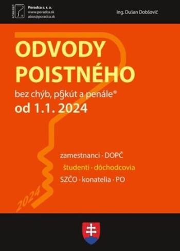 Odvody poistného od  1. 1. 2024 - Dušan Dobšovič