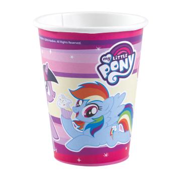 Amscan Kelímky My Little Pony 250 ml 8 ks