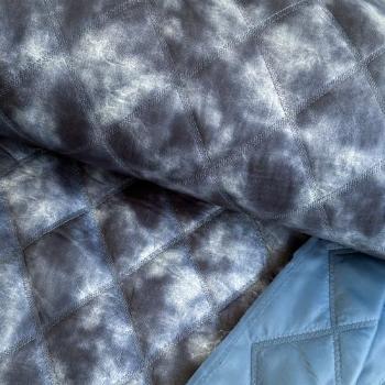 Steppelt anyag Diamond midnight blue