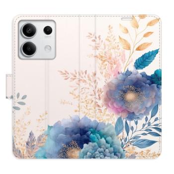 Flipové pouzdro iSaprio - Ornamental Flowers 03 - Xiaomi Redmi Note 13 5G