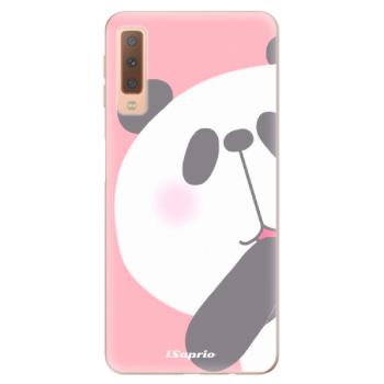 Odolné silikonové pouzdro iSaprio - Panda 01 - Samsung Galaxy A7 (2018)