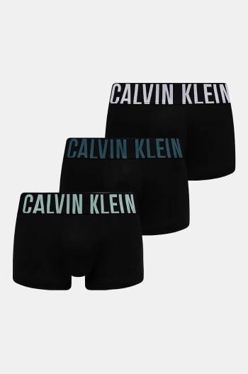 Boxerky Calvin Klein Underwear 3-pack pánské, černá barva, 000NB3611A