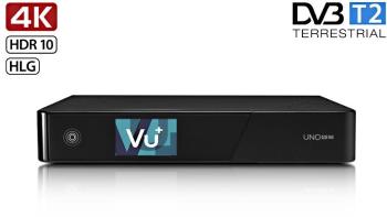 Set-top box VU + UNO 4K SE H.265 (1x MTSIF Dual DVB-T2 tuner)