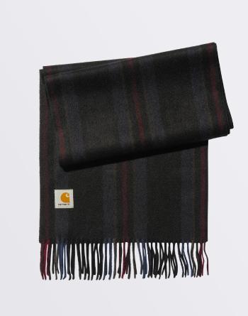 Carhartt WIP Oregon Scarf Starco Stripe, Black