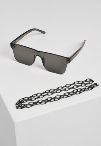 Urban Classics 105 Chain Sunglasses blk/blk - UNI