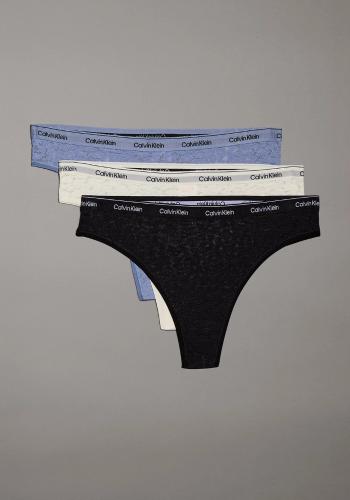 Dámské brazilky Calvin Klein QD5225E 3PACK PYN S Mix