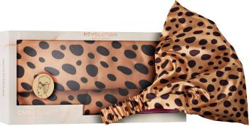 Revolution Haircare Kosmetická čelenka Satin Animal Print (Curl Protector)