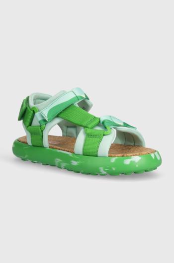 Sandály Camper Pelotas Flota Sandal dámské, zelená barva, K201618.005