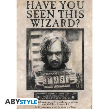 Abysse Corp Plakát Harry Potter - Wanted Sirius Black 91,5 x 61 cm