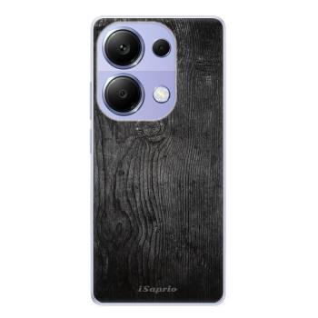 Odolné silikonové pouzdro iSaprio - Black Wood 13 - Xiaomi Redmi Note 13 Pro