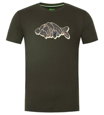 Korda tričko outline tee dark olive - xxl