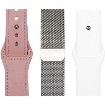 Strapado Helsinky dárková sada řemínků pro Apple Watch 42/44/45 S/M (SET_177)