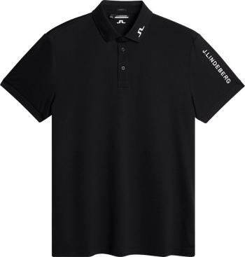 J.Lindeberg Tour Tech Slim Fit Black L Polo košile