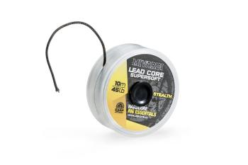 Mivardi Šňůrka Lead core SuperSoft - Stealth 45lb 10m