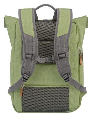 Travelite Basics Roll-up Backpack Green/Grey