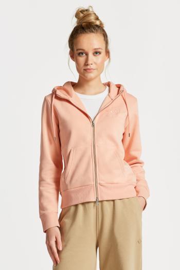 MIKINA GANT REG TONAL SHIELD ZIP HOODIE GUAVA ORANGE