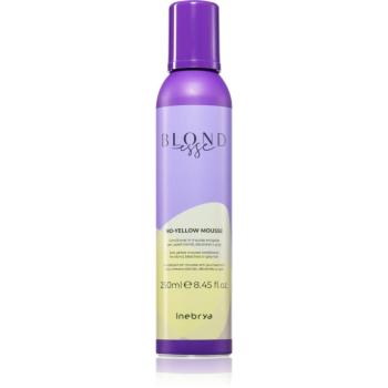 Inebrya BLONDesse No-Yellow Mask penový kondicionér neutralizujúci žlté tóny 250 ml