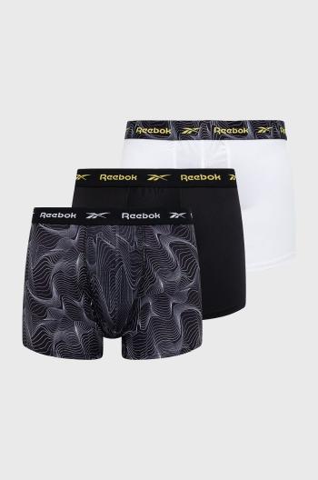 Boxerky Reebok pánské, černá barva