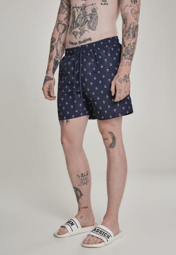 Urban Classics Pattern?Swim Shorts anchor/navy - 5XL