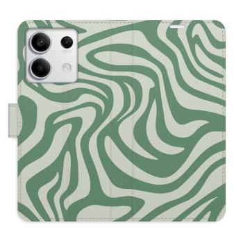 Flipové pouzdro iSaprio - Zebra Green 02 - Xiaomi Redmi Note 13 5G