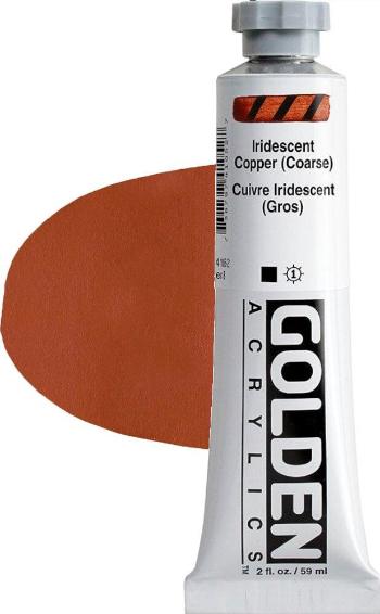 Golden Artist Colors Heavy Body Akrylová barva Iridescent Copper (Coarse) 59 ml 1 ks