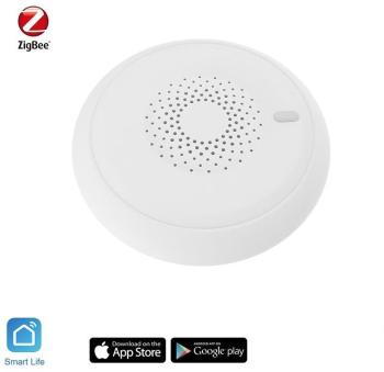 Detektor iQtech Smartlife SS03 Zigbee Füstérzékelő, Zigbee 3.0