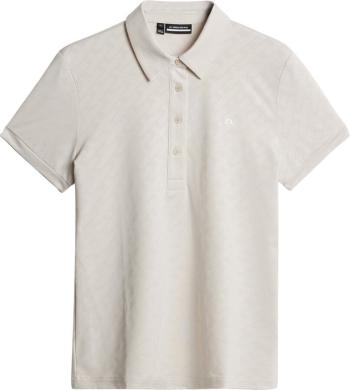 J.Lindeberg Alaya Jacquard Moonbeam L Polo košile