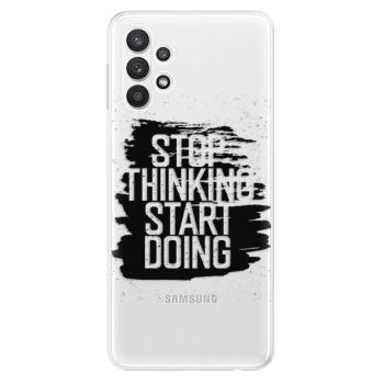 Odolné silikonové pouzdro iSaprio - Start Doing - black - Samsung Galaxy A32 5G