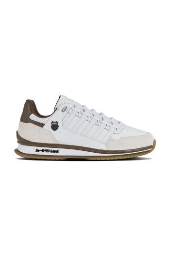 Kožené sneakers boty K-Swiss RINZLER GT bílá barva, 08907.912.M