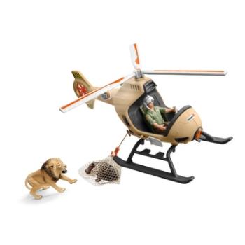 Schleich Vrtulník pro záchranu zvířat 42476