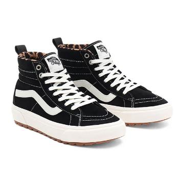 Zimní Tenisky Vans UA SK8-HI MTE-1 (SUEDE) BLACK/LEOPARD - 43 - 10 - 9 - 28 cm