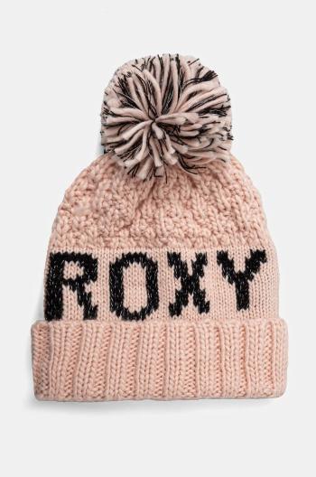 Dětská čepice Roxy TONIC BEANIE růžová barva, ERGHA03322