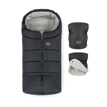 PETITE&MARS Zimní set Jibot 3v1 Jasie 2021 charcoal grey