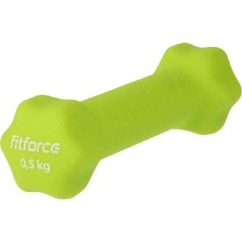 Fitforce FDBN 0,5 KG Egykezes súlyzó, világoszöld, méret