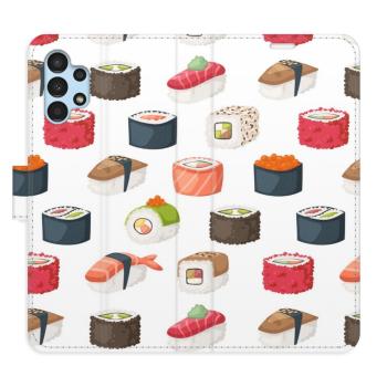 Flipové pouzdro iSaprio - Sushi Pattern 02 - Samsung Galaxy A13 / A13 5G