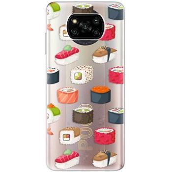 iSaprio Sushi Pattern pro Xiaomi Poco X3 Pro / X3 NFC (supat-TPU3-pX3pro)