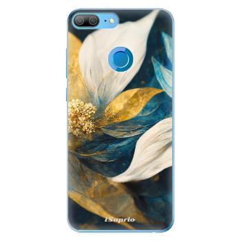 Odolné silikonové pouzdro iSaprio - Gold Petals - Huawei Honor 9 Lite