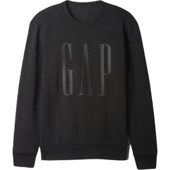 GAP FLEECE Pánská mikina, černá, velikost