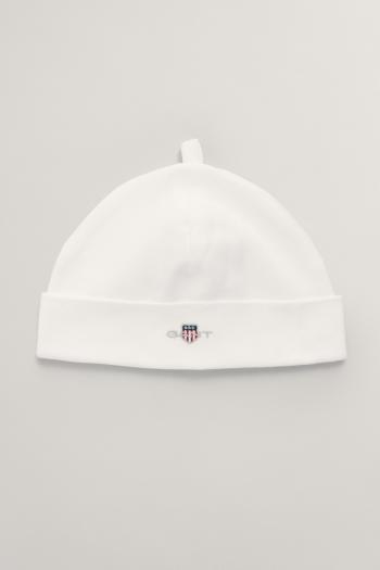 ČEPICE GANT SHIELD BEANIE WHITE