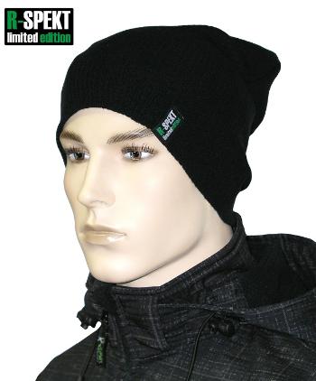 R-spekt kulich slouch beanie style černý