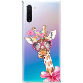 iSaprio Lady Giraffe pro Samsung Galaxy Note 10 (ladgir-TPU2_Note10)